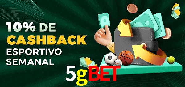 10% de bônus de cashback na 5gbet
